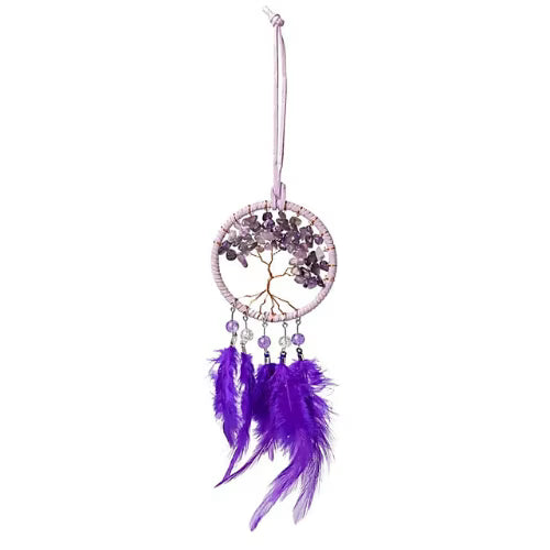 Acchiappasogni grande albero della vita, piume di tacchino viola con ametista, chakra fatti a mano, acchiappasogni per camera da letto, acchiappasogni per ragazze, acchiappasogni per ragazzi Acchiappasogni grande albero della vita, piume di tacchino viola con ametista, chakra fatti a mano, acchiappasogni per camera da letto, acchiappasogni per ragazze, acchiappasogni per ragazzi
