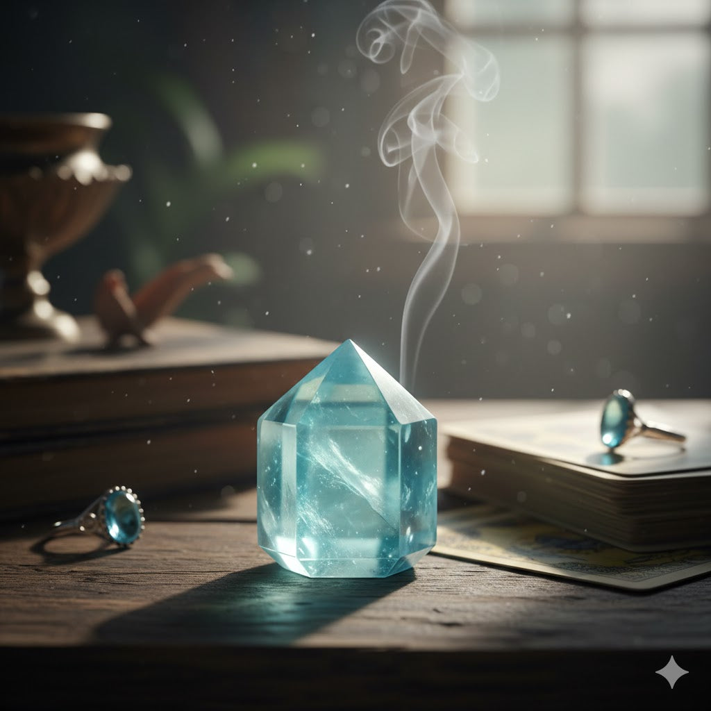 Cristallo Acquamarina proprietà Arcano Segreto