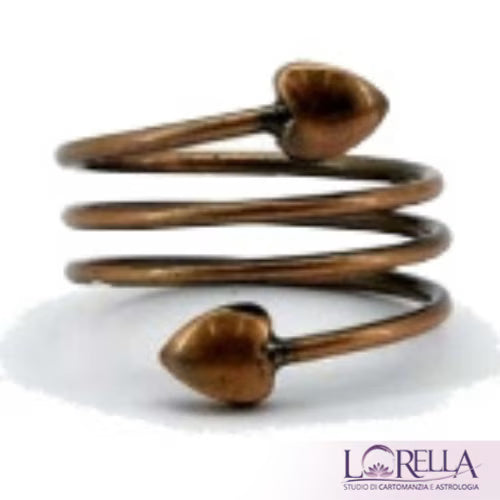 Anello magnetico con cuore L'arcano segreto Anello-rame-3