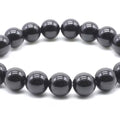 Bracciale con perle onice nero - L'arcano segreto