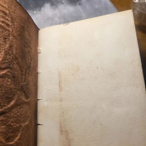 Quaderno in pelle indiano L'arcano segreto agenda-galesh-retro-fogli