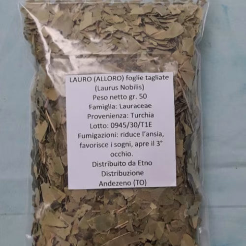Lauro alloro foglie tagliate L'arcano segreto alloro-foglie