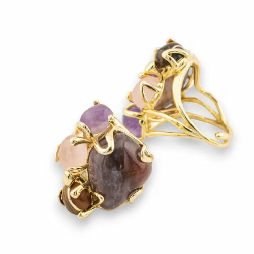 Anello con agata indiana L'arcano segreto anello-agata-ametista-quarzo
