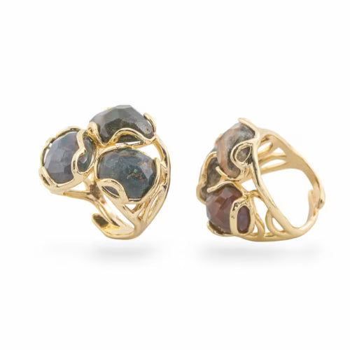 Anello bronzo agata indiana L'arcano segreto anello-agata-indiana