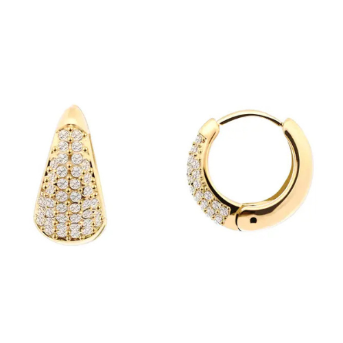 Orecchini cerchio Amorino Milano L'arcano segreto anello-conchiglia