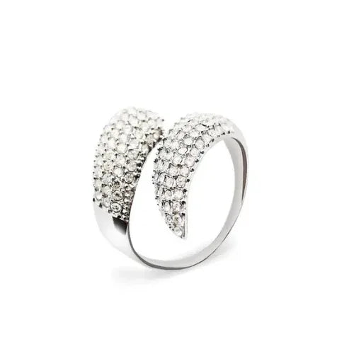 Anello regolabile pavé zirconi - L'arcano segreto