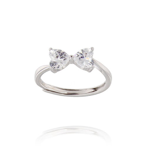 Anello fiocco Chiaruzzi L'arcano segreto anello-doppio-cuore