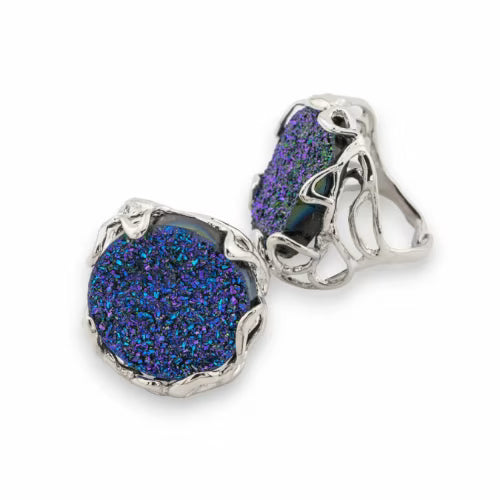 Anello bronzo druzi blu - L'arcano segreto