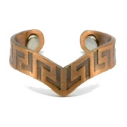 Anello rame con greca - L'arcano segreto