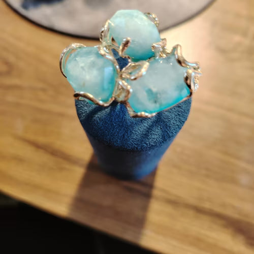 Anello bronzo cristallo di rocca L'arcano segreto anello-rocca-acqua