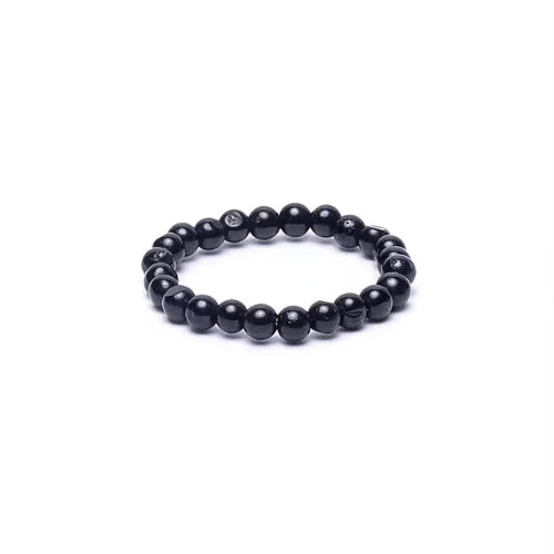 Anello tormalina nera elastico - L'arcano segreto