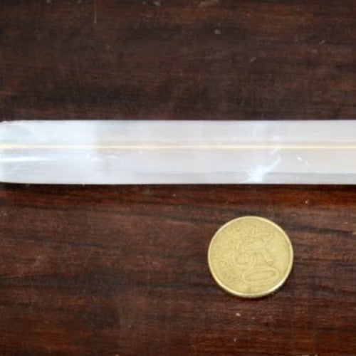Bacchetta in selenite - L'arcano segreto
