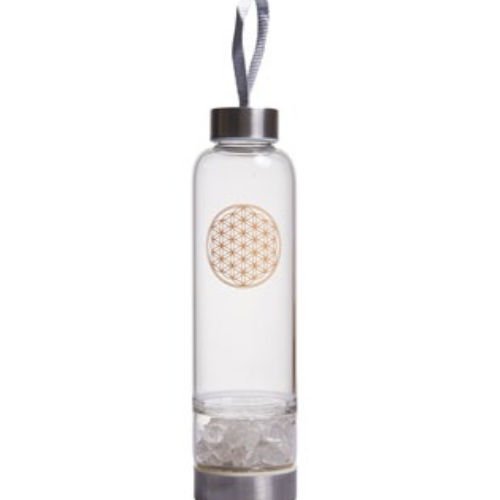 Acquagem portatile cristallo rocca L'arcano segreto borraccia-cristallo