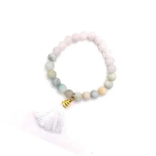 Bracciale amazzonite e giada - L'arcano segreto