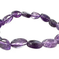 Bracciale in ametista laminate - L'arcano segreto