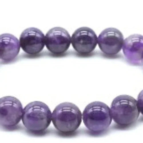 Bracciale Dark Ametista 10mm - L'arcano segreto