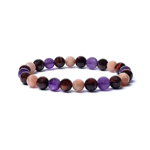 Bracciale ametista tigre sole - L'arcano segreto