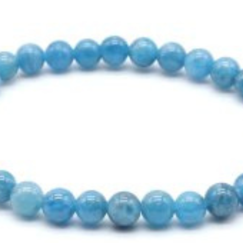 Bracciale apatite AAA perle 6mm L'arcano segreto bracciale-apatite-6