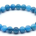 Bracciale apatite AAA perle 8mm - L'arcano segreto