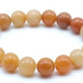 Bracciale avventurina arancione 10mm - L'arcano segreto