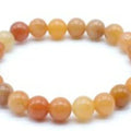 Bracciale avventurina arancione 8mm - L'arcano segreto