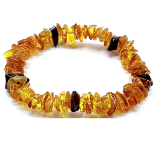 Bracciale scuro Ambra Barocca - L'arcano segreto