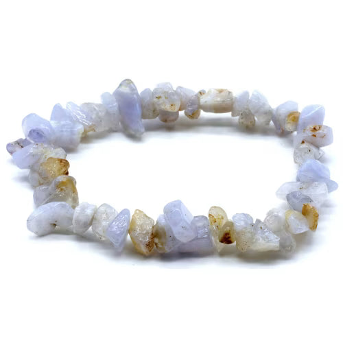 Bracciale Barocco Calcedonio Blu - L'arcano segreto