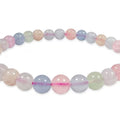 Bracciale berillo acquamarina morganite - L'arcano segreto
