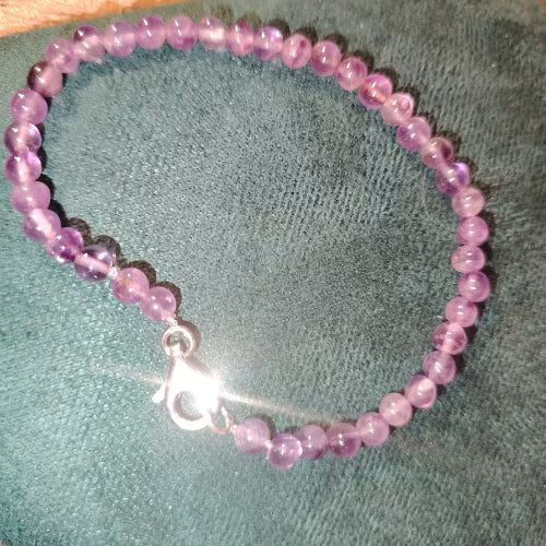 Bracciale argento ametista - L'arcano segreto