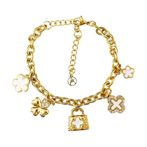 Bracciale a catena con charms L'arcano segreto bracciale-ciondoli