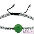 Braccialetto cristalloterapeutico magnete L'arcano segreto bracciale-ematite-avventurina-verde