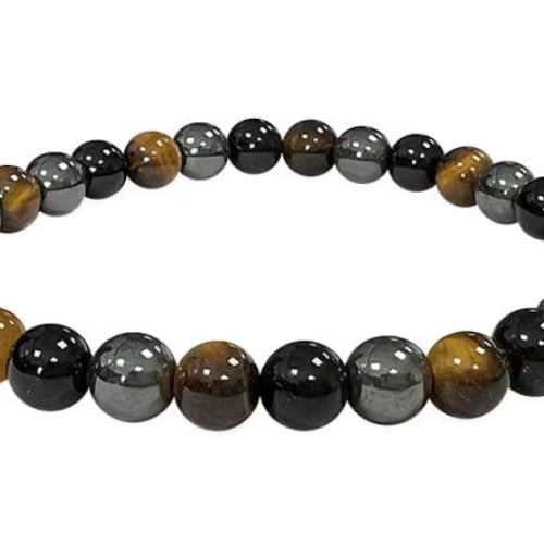 Bracciale Ematite Occhio Tigre Ossidiana - L'arcano segreto