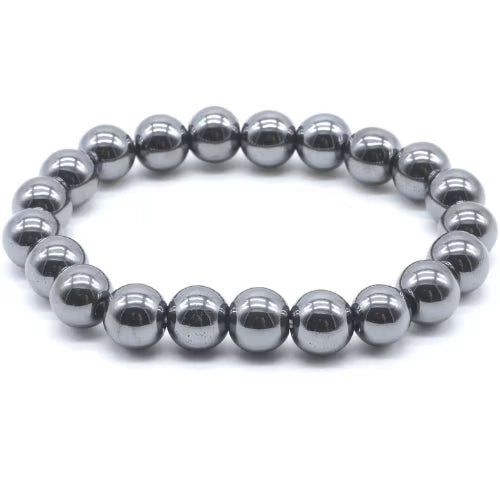 Bracciale Hematite 10mm - L'arcano segreto