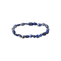 Bracciale perle lapislazzuli burattate - L'arcano segreto