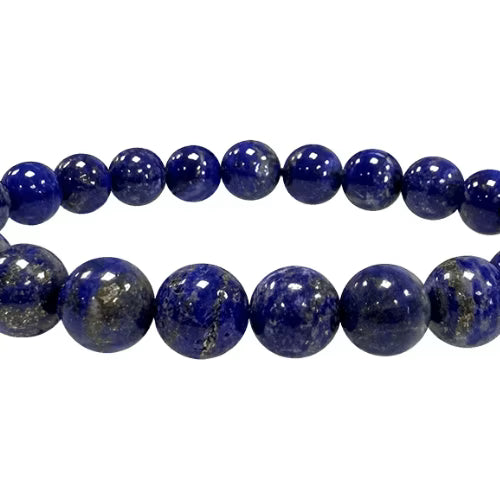 Bracciale perle lapislazzuli AA - L'arcano segreto