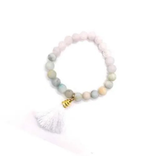 Bracciale amazzonite e giada L'arcano segreto bracciale-new-age