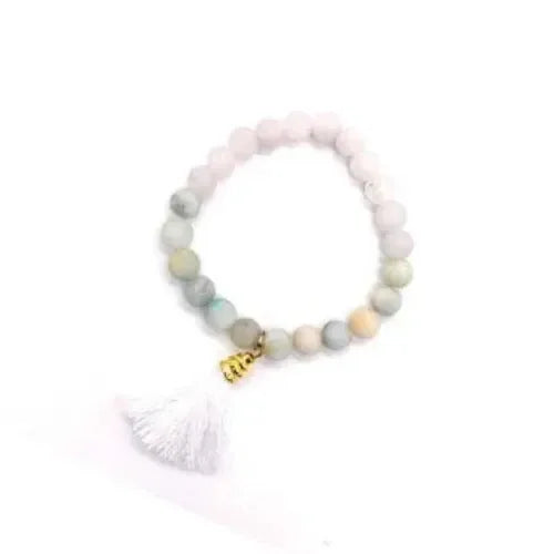 Bracciale amazzonite e giada - L'arcano segreto