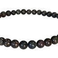 Bracciale Opale Nero Perline - L'arcano segreto