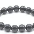 Bracciale ossidiana nera 10mm - L'arcano segreto