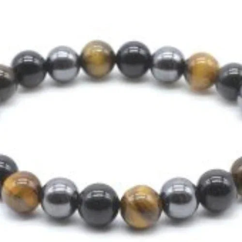 Bracciale obsidiana ematite Tigre - L'arcano segreto