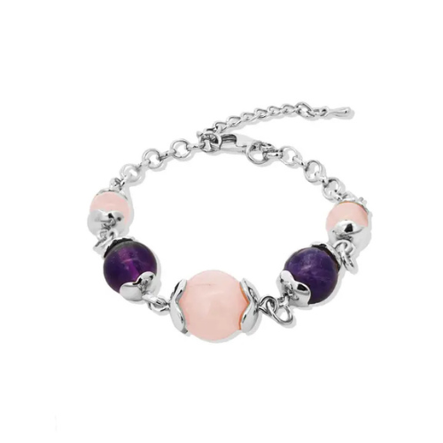 Bracciale Con Pietre Amorino L'arcano segreto bracciale-quarzo-ametista