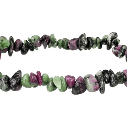 Bracciale elastico rubini Zoisite - L'arcano segreto