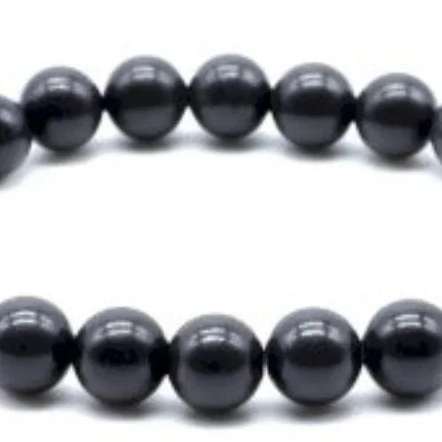 Bracciale Shungite perle 8mm - L'arcano segreto