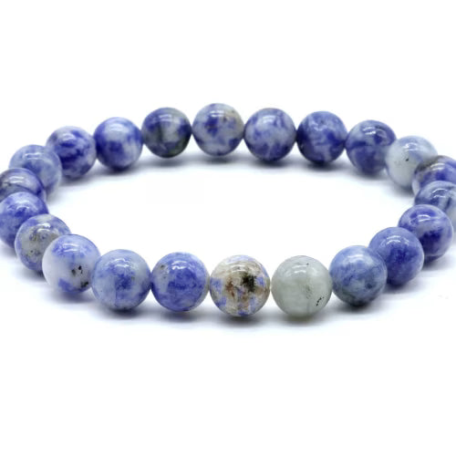 Bracciale Sodalite perle 8mm - L'arcano segreto