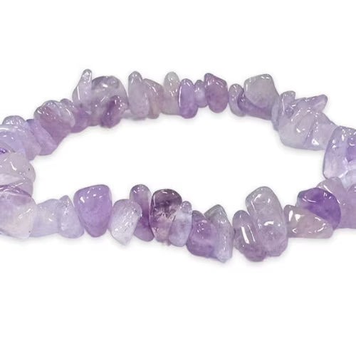 Bracciale Ametista Lavanda chips - L'arcano segreto
