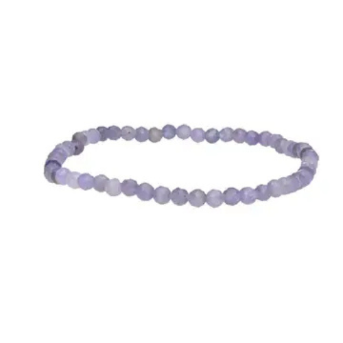 Bracciale Sfaccettato in Tanzanite della Tanzania – Filo di Luce