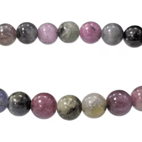 Bracciale zaffiro perle multicolori - L'arcano segreto