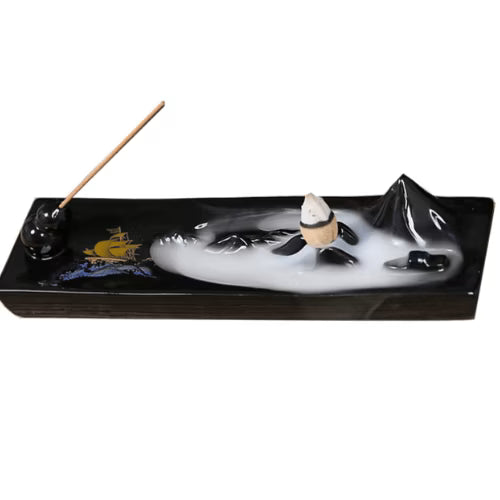 Portaincenso in ceramica Backflow L'arcano segreto brucia-incenso-ceramica