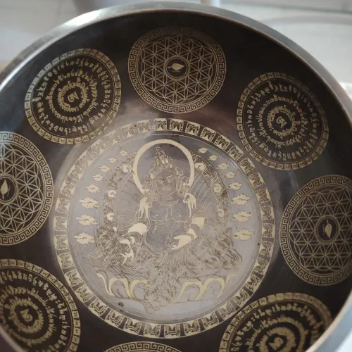 Campana tibetana grande L'arcano segreto campana-grande-dentro