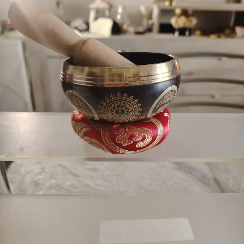 Campana tibetana piccola rosso L'arcano segreto campana-piccola-rosso